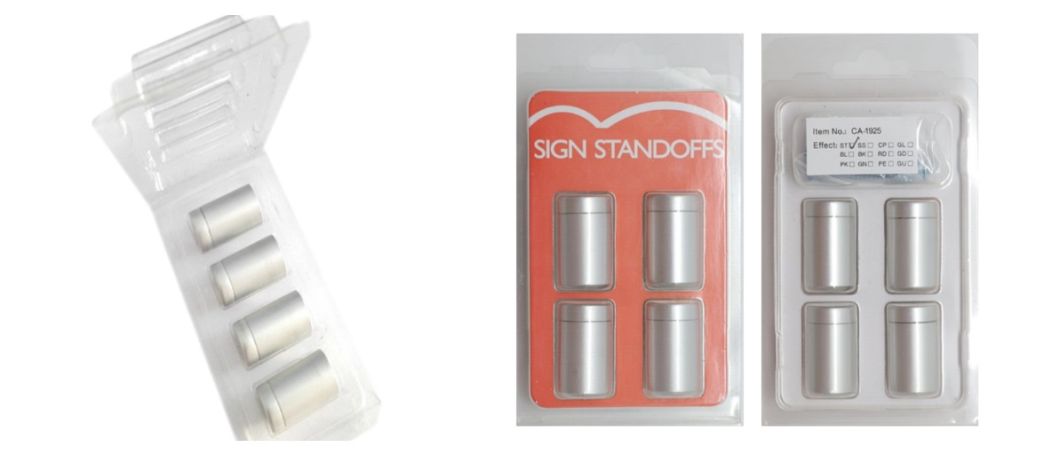 Brass Display Sign Standoff (polished gold)