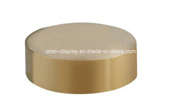 Brass Display Sign Standoff (Mirror Cap-Polished Gold finish)