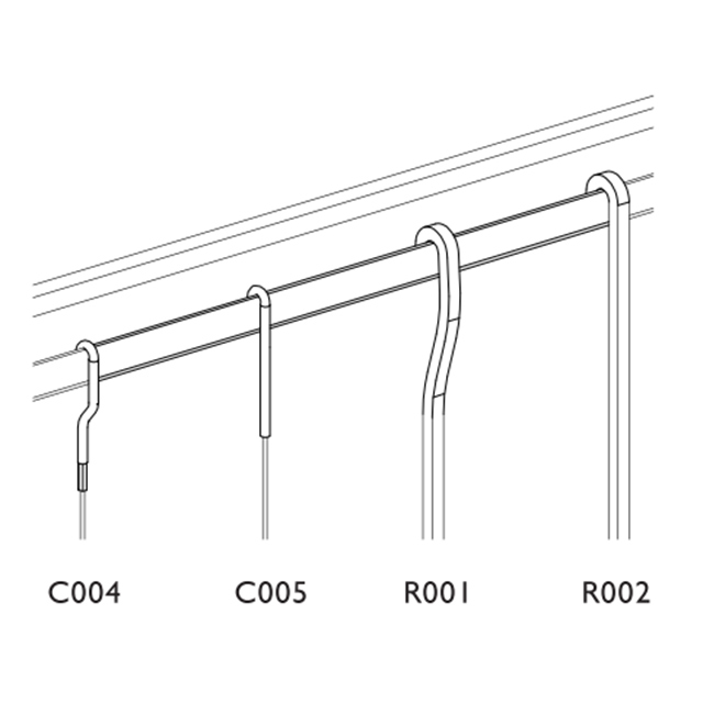 Picture Hanging System, Wall Track: T101