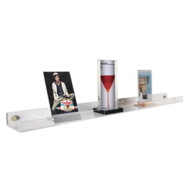 Wall Mount Acylic U Shelf