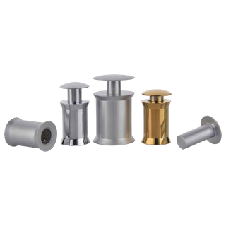 CH Series-Brass Dome Top Sign Standoffs With Lateral Lock