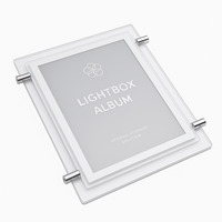 Classical Magnetic Lightbox – Acrylic Flip-Page LED Display