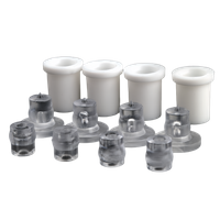 Quick Snap Standoffs V-600 Invisible Sign Standoff – PC/PE Plastic Series
