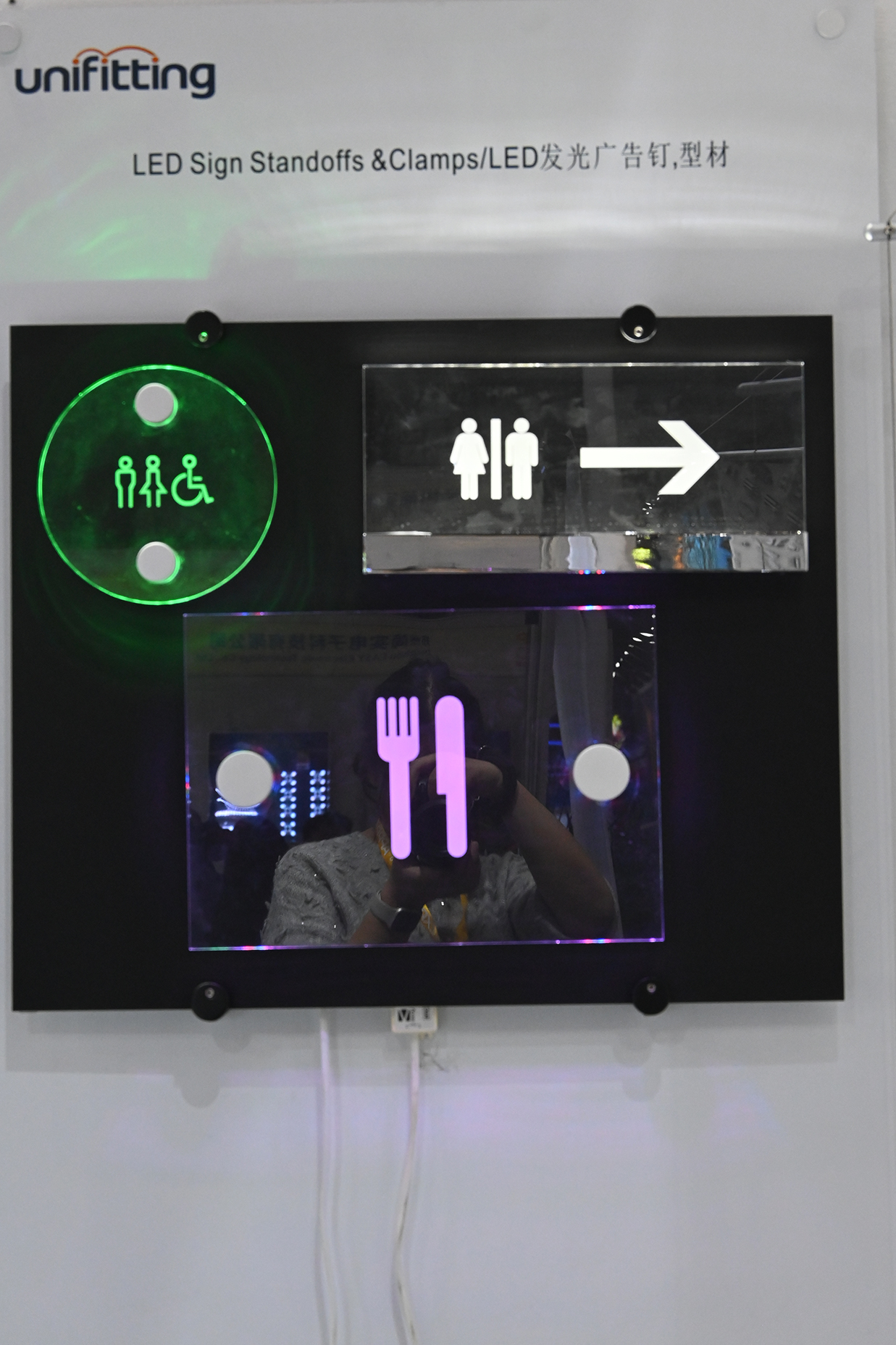 LED Sign Standoffs & Clamps