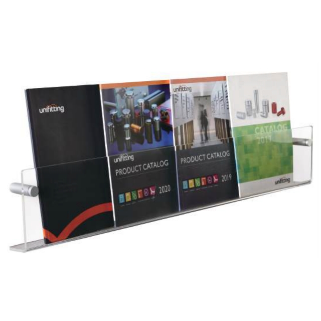 Wall Mount Acylic L Shelf