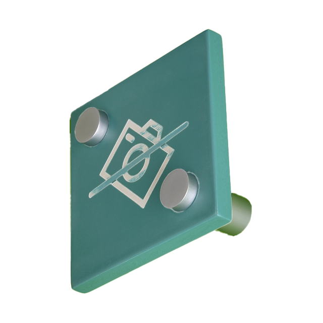 CA Series Aluminum Flat Top Sign Standoffs