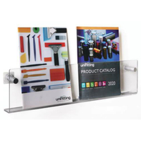 Wall Mount Acylic L Shelf