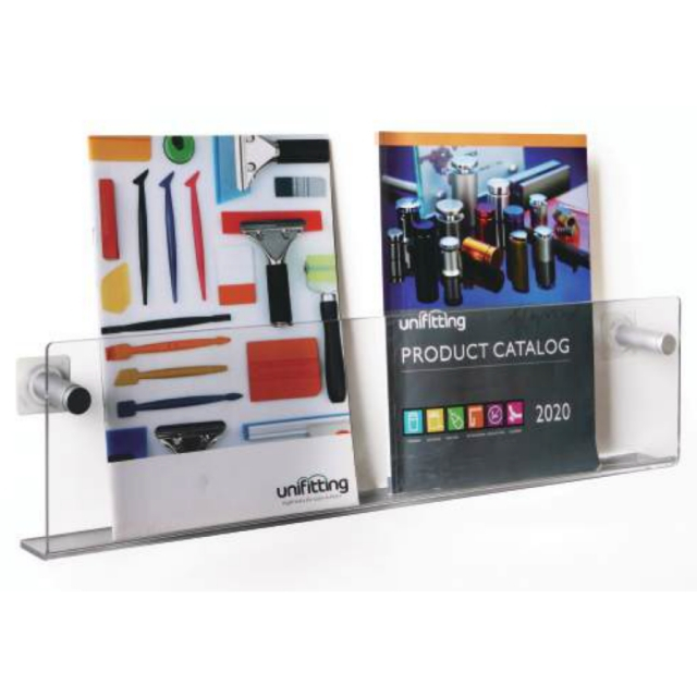 Wall Mount Acylic L Shelf