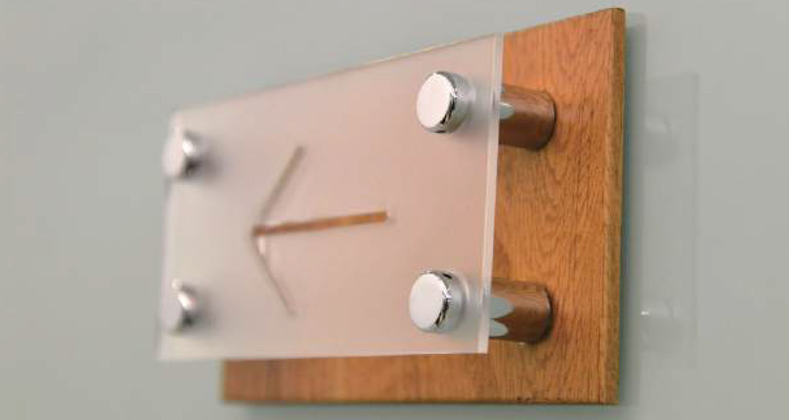 wall mount sign standoffs