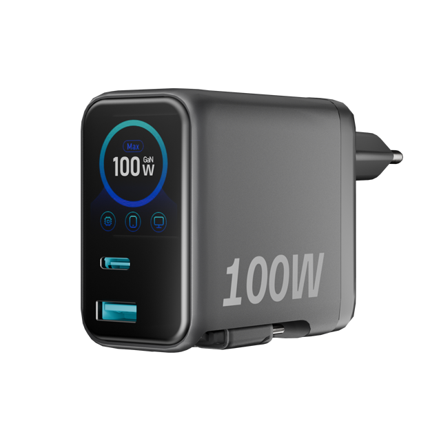 OT-TC-050 — 70W USB-C PD Multi-Port Charger with Built-in 80cm Cable