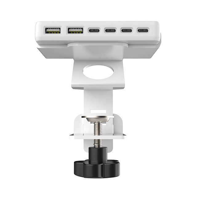 OT-SCAS-001 — 100W GaN Multi-Port Desk Charging Module (4× USB-C + 2× USB-A)