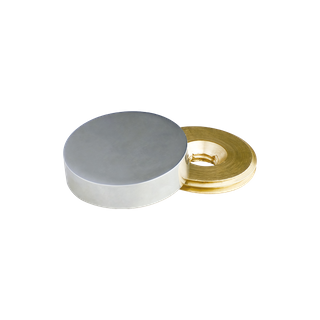 Brass Display Sign Standoff -Mirror Cap (AN-25)