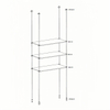 Rod Shelf System — 10mm Aluminium Rod Display | Supports 6–10mm Panels