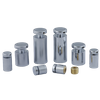CR Series Brass Flat Top Sign Standoffs with Locator | Premium Brass Standoffs