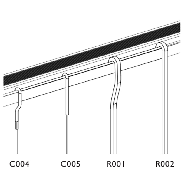 Picture Hanging System, Ceiling Track: T102