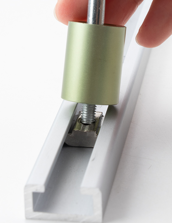 Sign Standoffs On Rails Installation-2