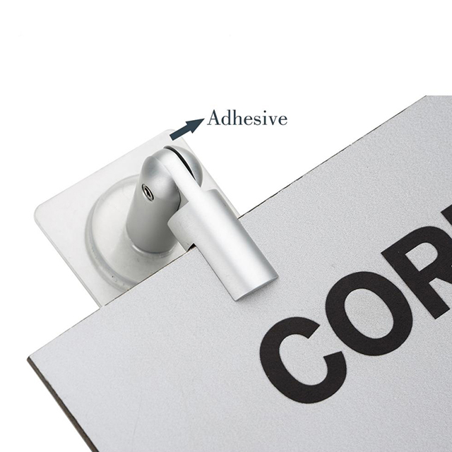 Aluminium Adhesive Gripping Sign Hanger
