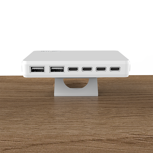 OT-SCAS-001 — 100W GaN Multi-Port Desk Charging Module (4× USB-C + 2× USB-A)