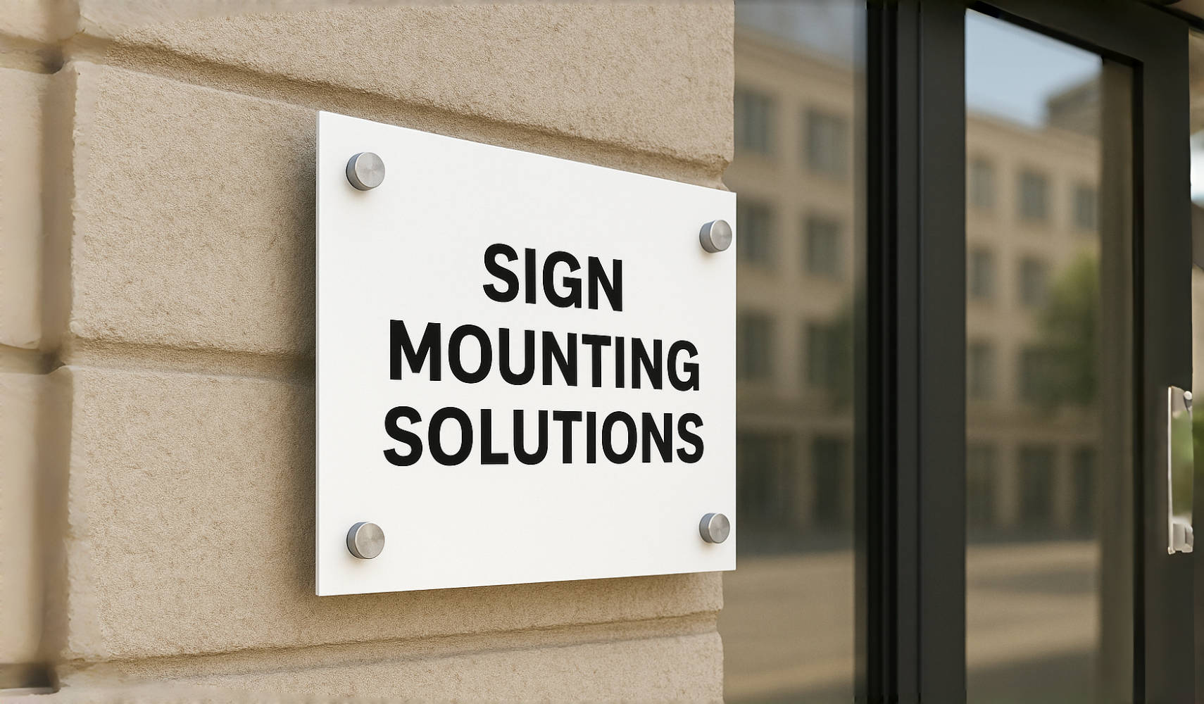 What Are The Best Sign Mounting Solutions for Durability And Easy Installation?