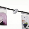 Wall Mount Rod Acrylic Holder System AGRO7 – A4×4 Acrylic Display Rack