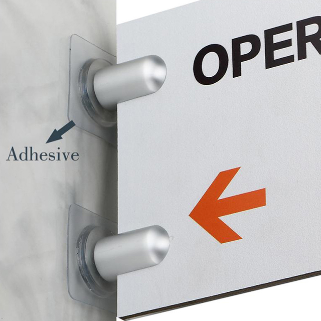 Aluminium Adhesive Side Clamp Standoffs