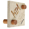 Premium Wooden Standoffs – Natural Display Mounting Hardware | Unifitting