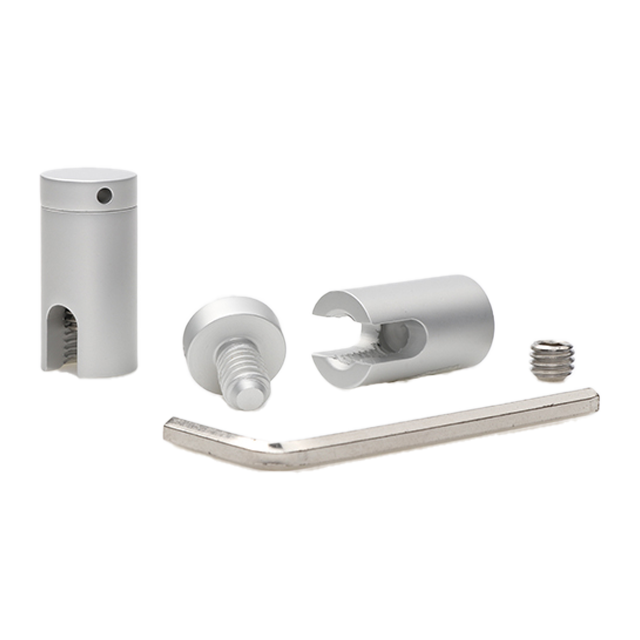 CAC Series-Aluminium Sign Standoff On Cable