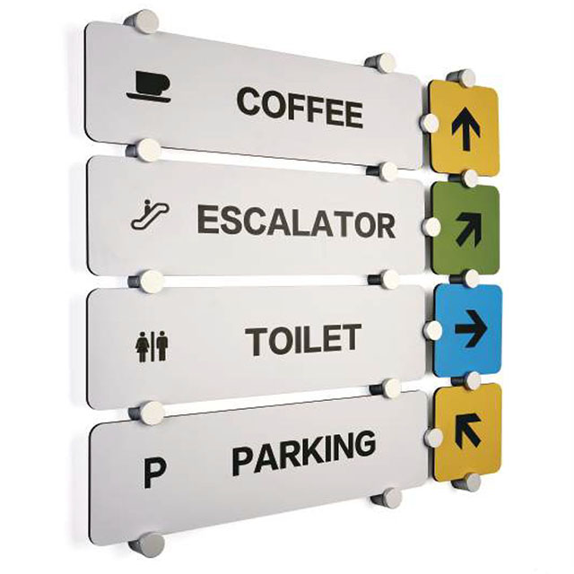 Aluminium Side Clamp Sign Standoff