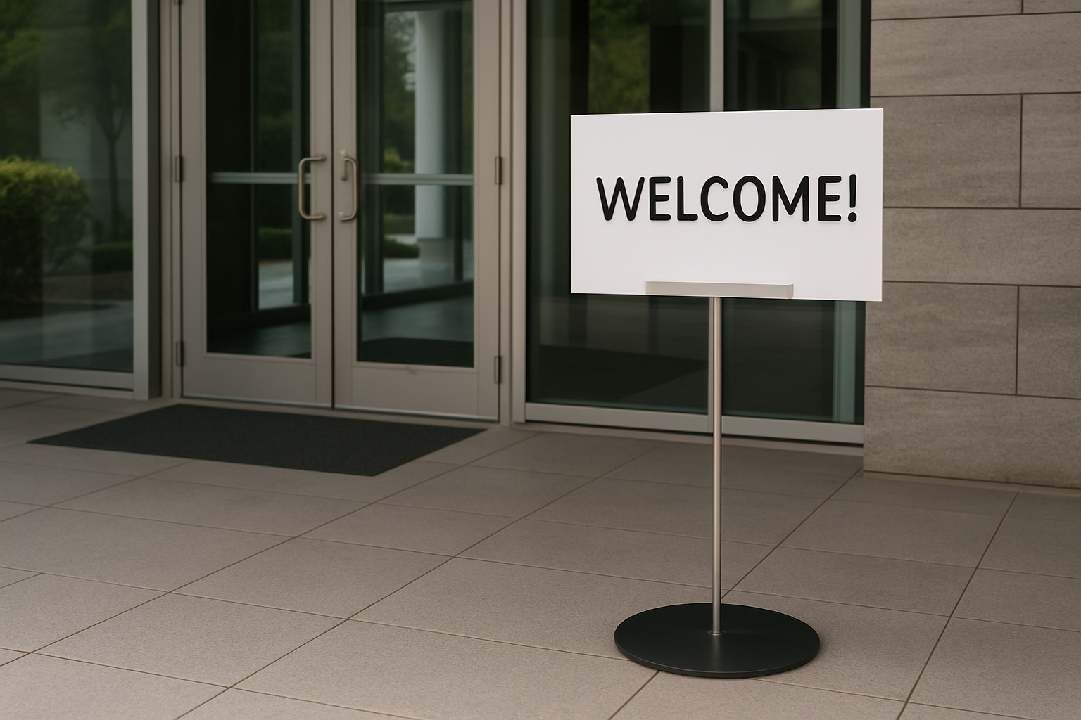 freestanding sign clamp