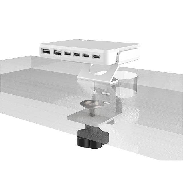 OT-SCAS-001 — 100W GaN Multi-Port Desk Charging Module (4× USB-C + 2× USB-A)