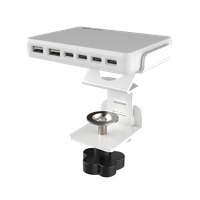 OT-SCAS-001 — 100W GaN Multi-Port Desk Charging Module (4× USB-C + 2× USB-A)