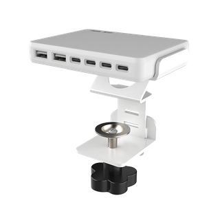 OT-SCAS-001 — 100W GaN Multi-Port Desk Charging Module (4× USB-C + 2× USB-A)